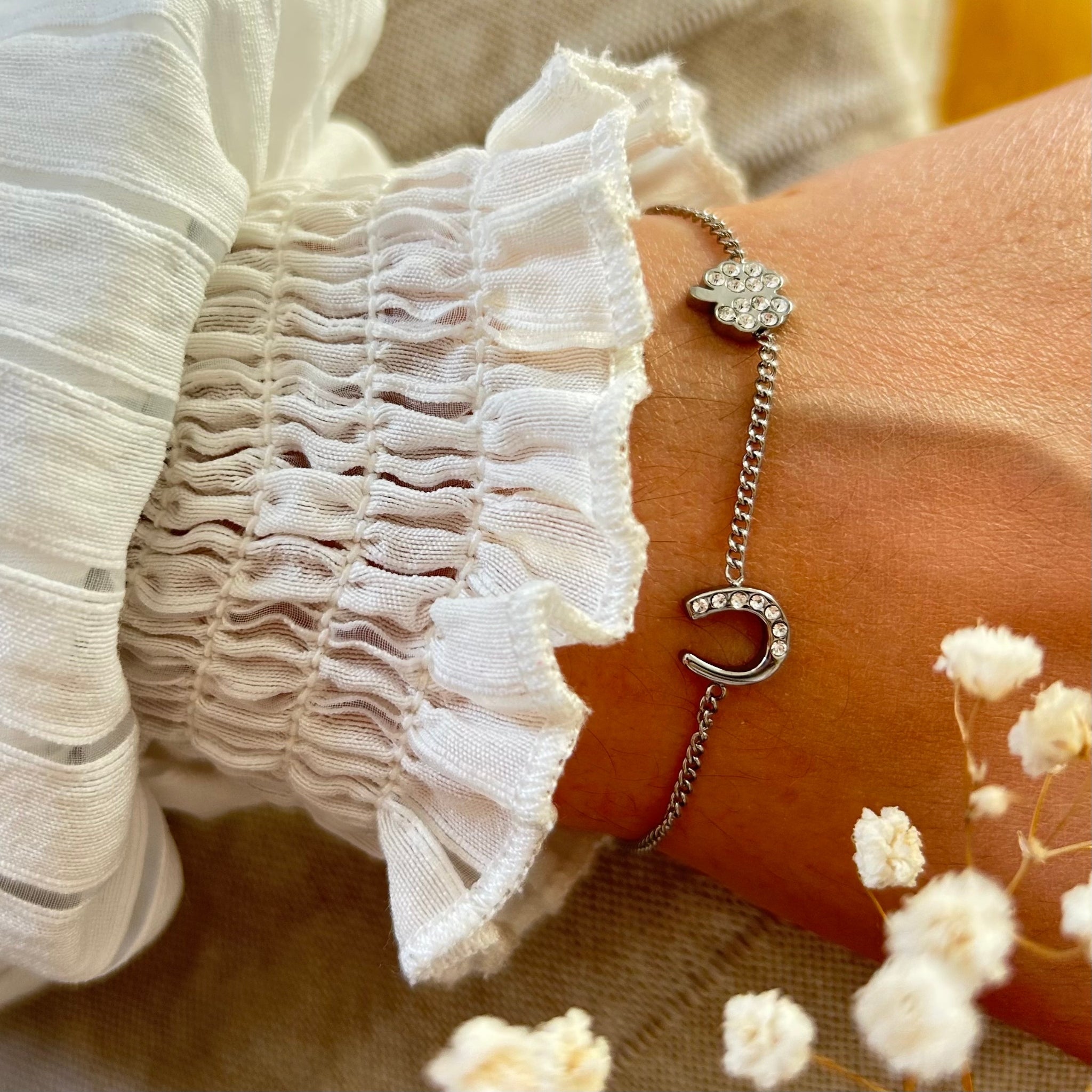 Bracelet Willow argenté