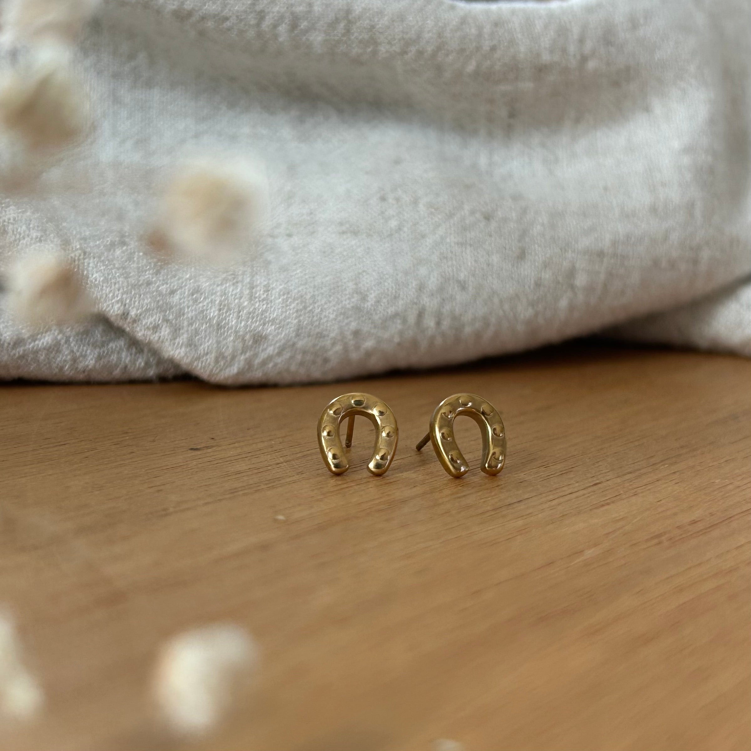 Boucles d'oreilles Cary dorée