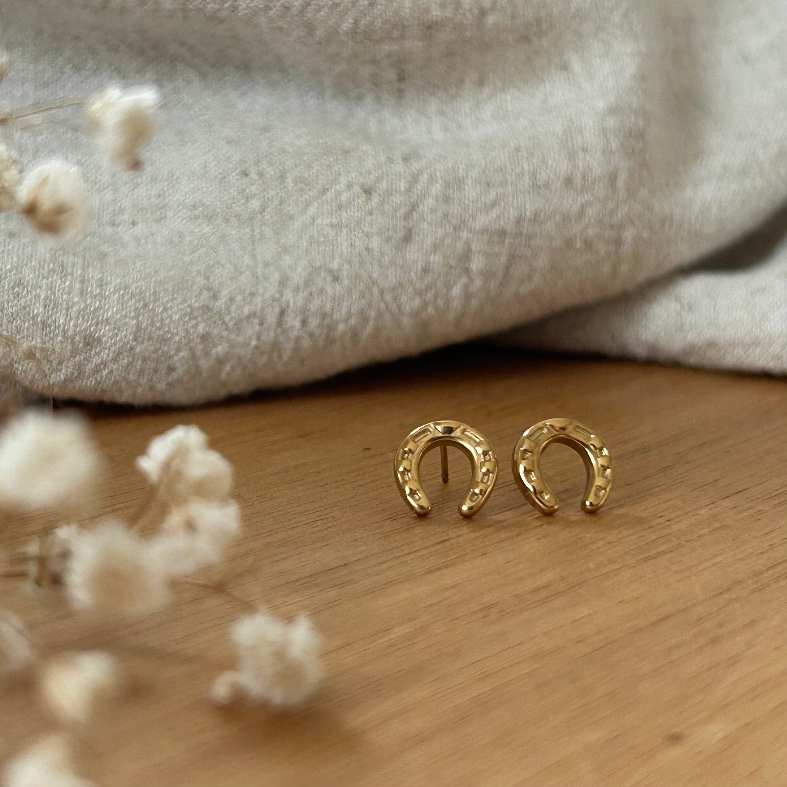 Boucles d'oreilles Andy doré