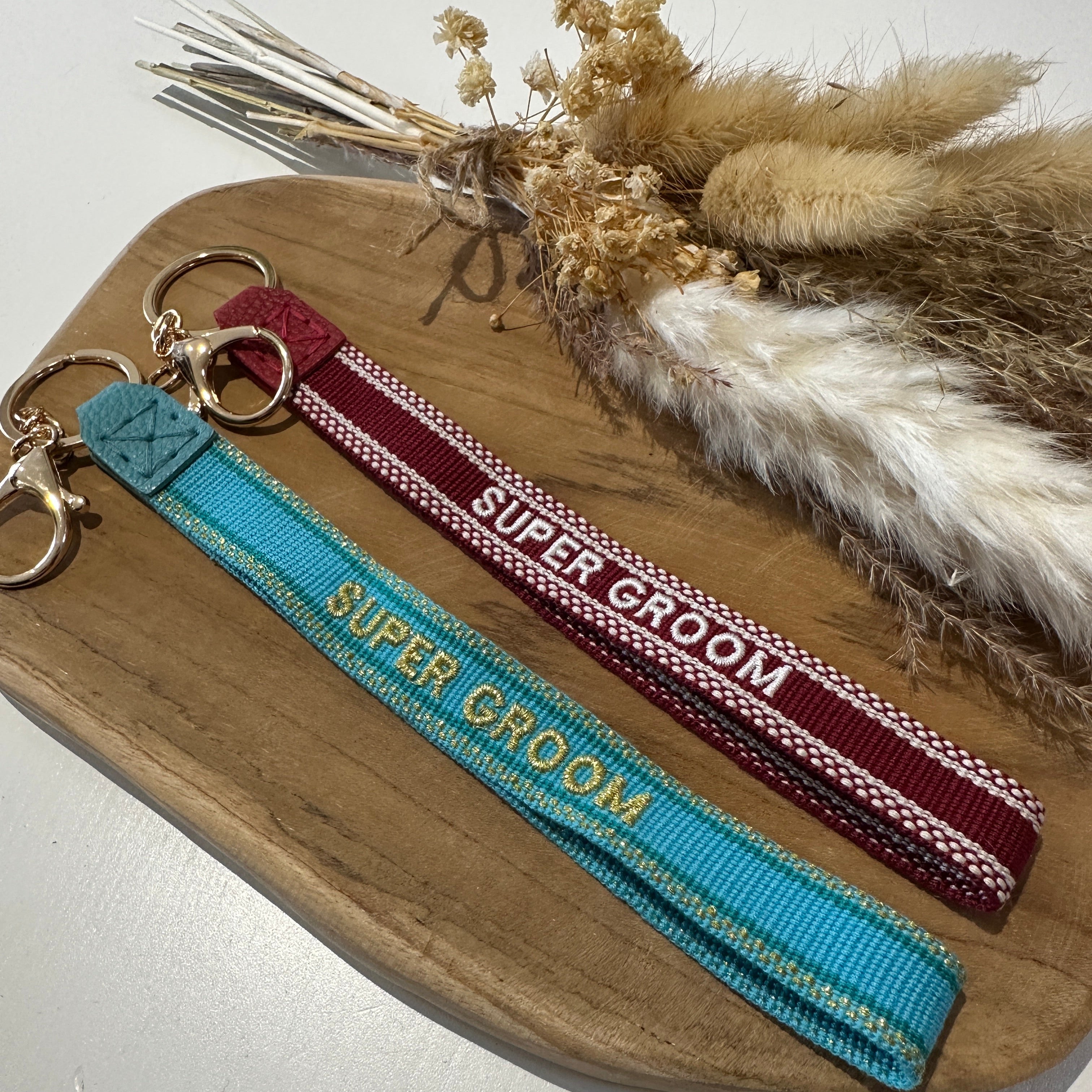 Super Groom Keychain