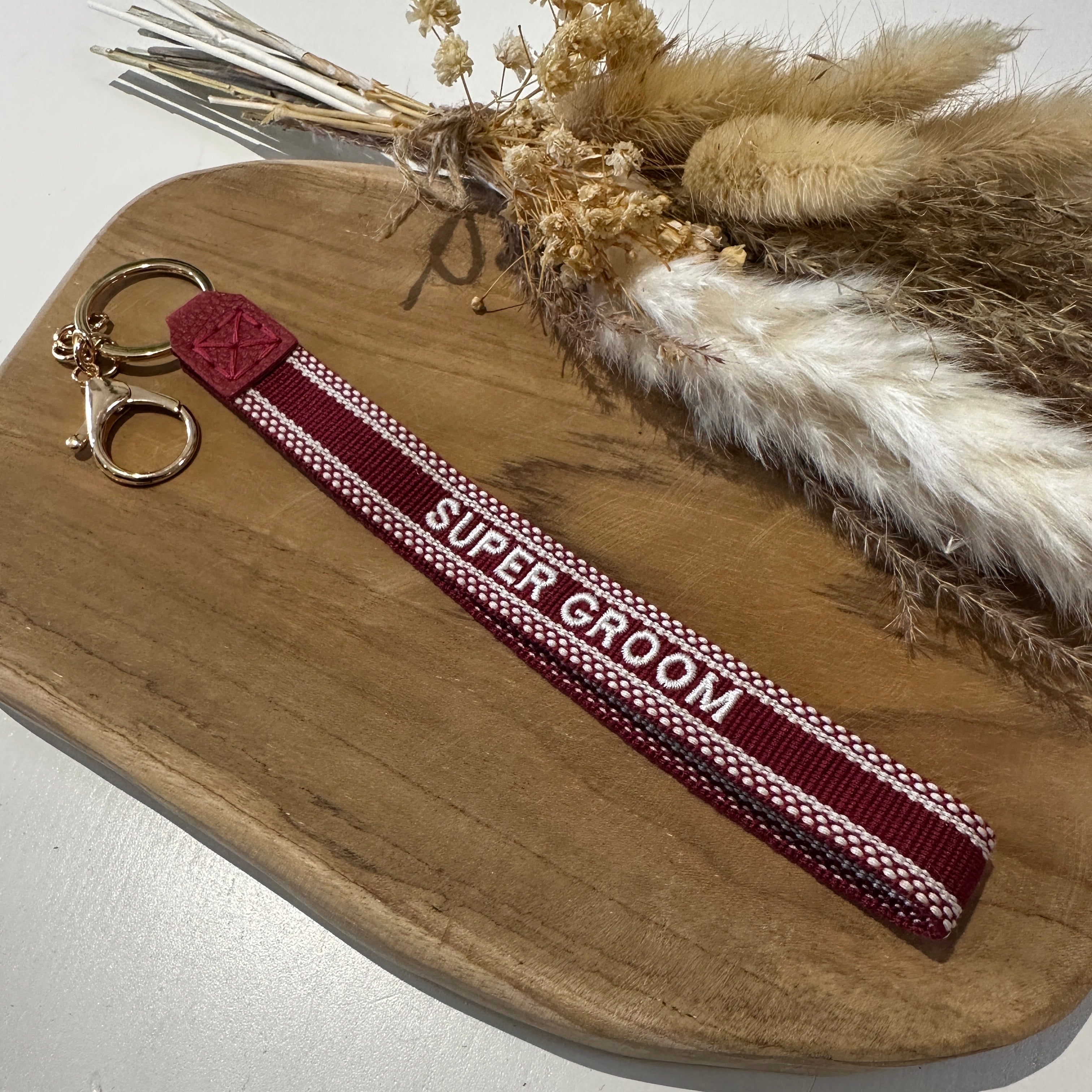 Super Groom Keychain