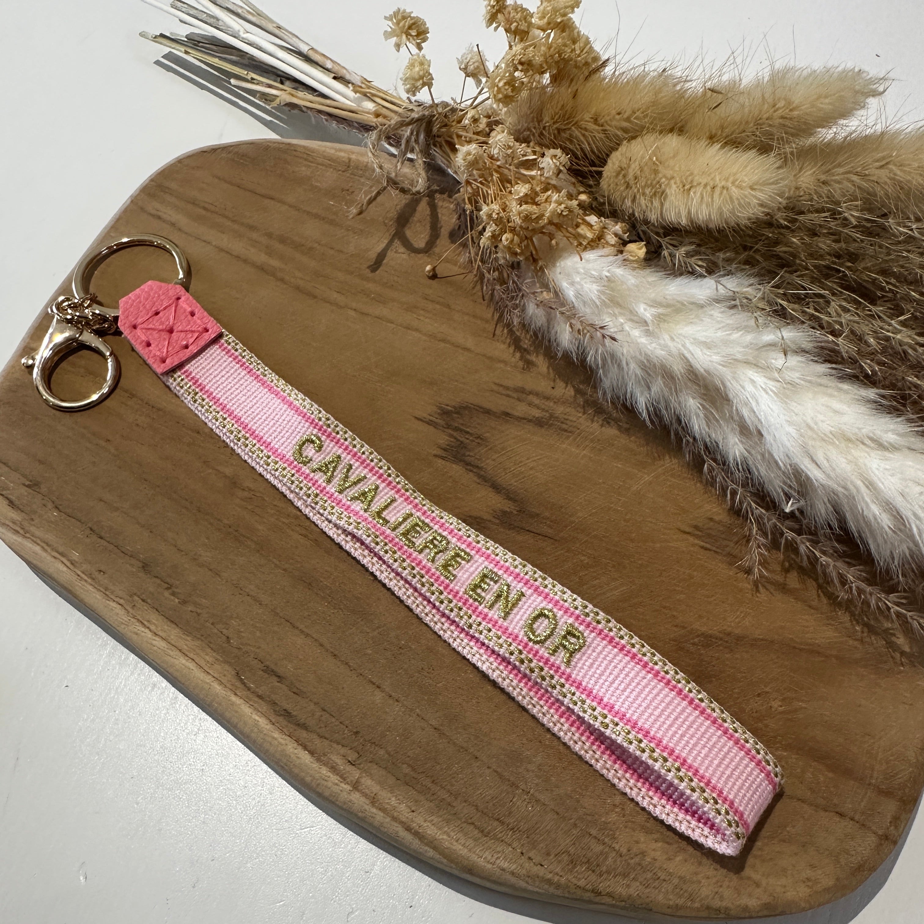 Golden Rider Keychain